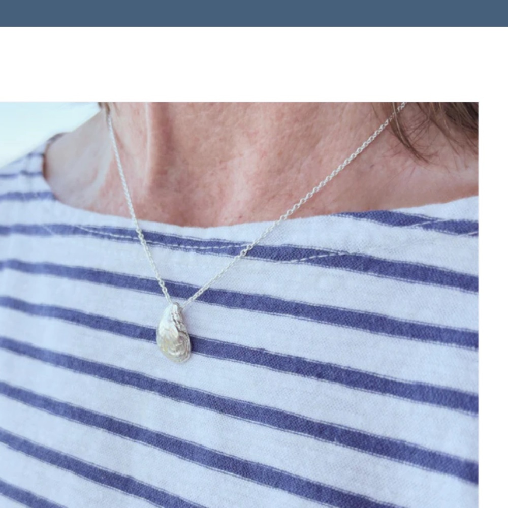 Patsy Kane Ketcham Oyster Shell Pendant - image 6